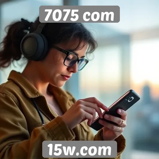 Experiência do usuário em dispositivos móveis no 7075 com